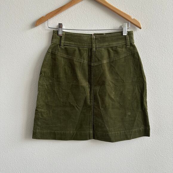 Boden Estella Cord Skirt Skirt New Size 2 - Picture 2 of 3